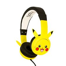 OTL Technologies PK1178 Pokemon Pikachu Ears Kids Wired Headphones Yellow