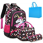 Girls School Backpack Unicorn Backpack for Girls Elementary School Bookbags for