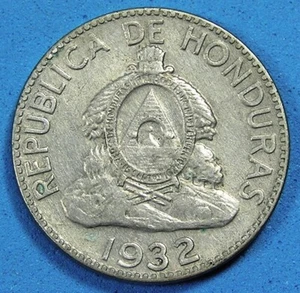 Honduras 5 Centavos Coin 1932 KM-72.1, Free S/H after 1st item - Picture 1 of 2