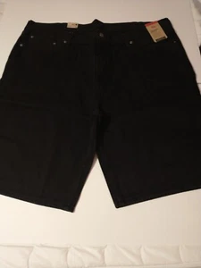Levis Herren 469 Loose Fit Below Knee Jeansshorts schwarz Größe 46 NEU - Bild 1 von 6