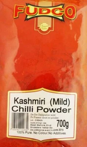 Fudco Kashmiri Chilli Powder (Mild) 700 gram 250 gram 75 gram - Picture 1 of 1