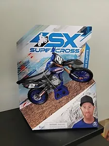 SX Supercross Ryan Villopoto Motorcycle, True Metal 1:10 Scale - Picture 1 of 2