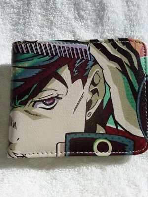 Jojo's Bizarre Adventure Print Bi-Fold Wallet - Image 1 of 4