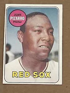 1969 TOPPS - JUAN PIZARRO RED SOX #498 - Picture 1 of 2