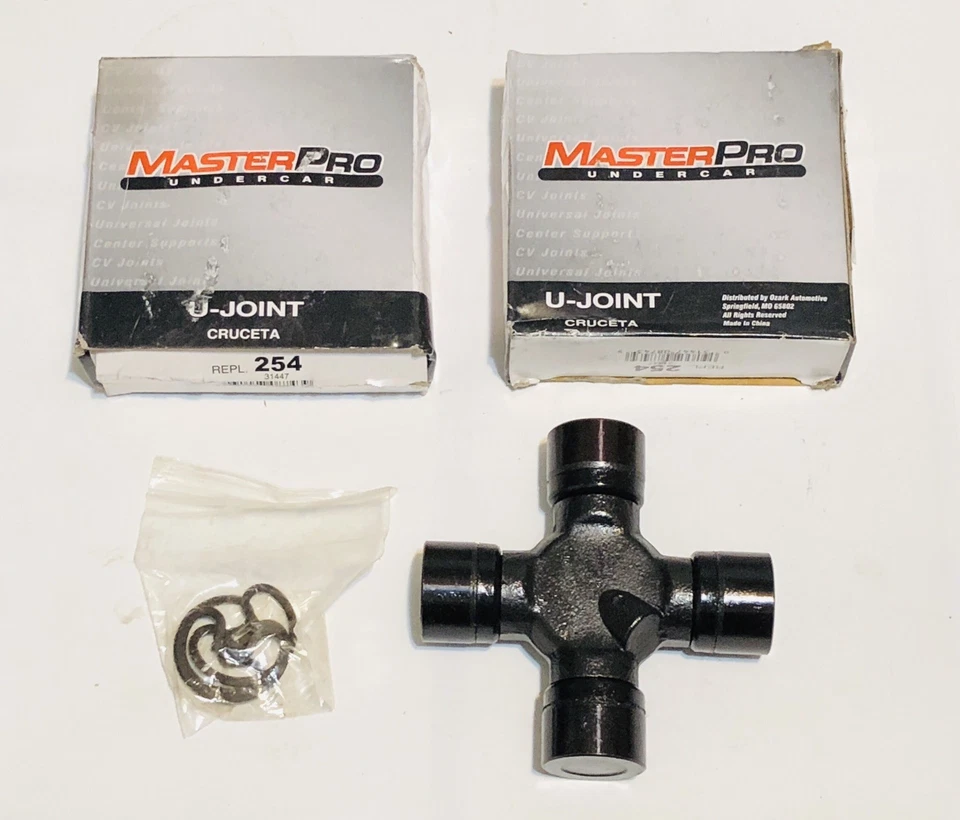 2 X juntas universales para Toyota Tacoma Tundra 2005-2009 2 unidades par de juntas en U Foto 1 de 1