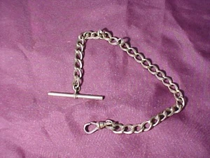 Early 20thc VICTORIAN Era Gold WATCH Fob CHAIN 10" - Picture 1 of 1