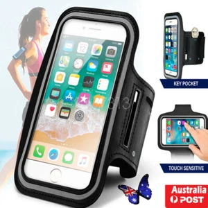 Workout with Music: Phone Armband with Earphone Hole - Picture 1 of 9