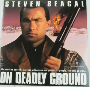 On Deadly Ground, Steven Seagal, Widescreen Extended Play Laser Disc R - Picture 1 of 2
