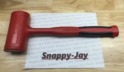 Herramientas Snap-on EE. UU. USADO ROJO 56 onzas agarre suave martillo soplado muerto HBFE56 Foto 1 de 4