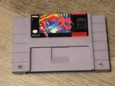 Super Metroid Super Nintendo Snes Cleaned & Tested Authentic - Image 1 of 4