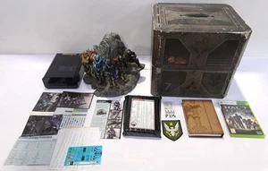 Halo Reach Xbox 360 Legendary Edition - Completo di Statua, Diario e Scatola UNSC - Foto 1 di 12