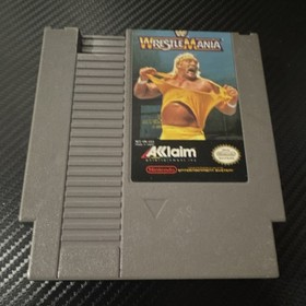 Acclaim WWF WrestleMania Wrestling Nintendo NES 1989