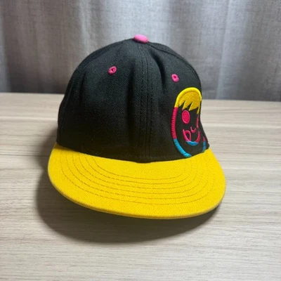 Gorra de Béisbol Neff Adulto Negra Amarilla Bordada Logo Ajustable Snapback Sombrero Foto 1 de 4