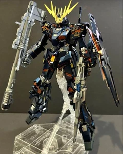 Construido y pintado Bandai MG 1/100 Unicorn Gundam 02 Banshee Ver.Ka Gundam UC - Imagen 1 de 10