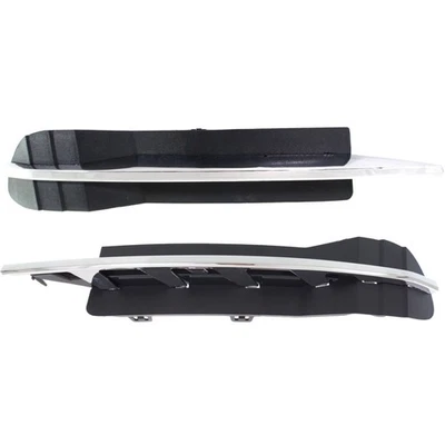 Front Fog Light Cover Set For 2008-12 Chevrolet Malibu Primed 25905344 25905343 - Image 1 of 4