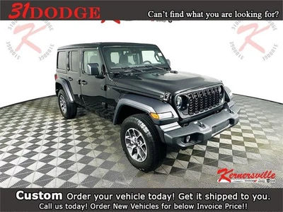 2024 Jeep Wrangler Sport S 4dr 4WD SUV Heated Seats Remote Start Backup Camera - Image 1 of 4