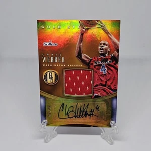 2015-16 Panini Gold Standard Jersey Auto Chris Webber - Picture 1 of 5