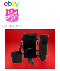 Sigma DG 150-600mm f/5-6.3 APOHSM Lens for Nikon F-Mount w Collar, Hood & Bag - Picture 1 of 17