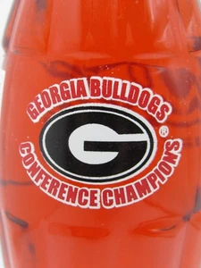 GEORGIA BULLDOGS - Botella Coca Cola - Campeones de Conferencia - 2002 - Color Equipo - Imagen 1 de 5