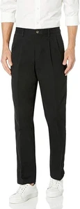 Amazon Essentials Herren Classic-Fit Knitterarm Plissee Chino Hose 40W... - Bild 1 von 5