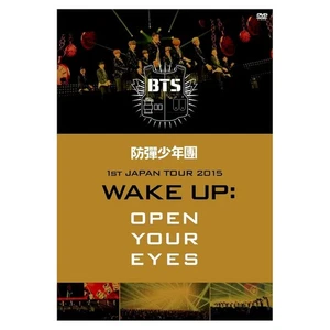 [Region2] BTS Bangtan Boys 1st JAPAN TOUR 2015 WAKE UP OPEN YOUR EYES DVD - Picture 1 of 2