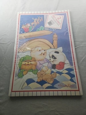 Cajas de regalo de Navidad vintage Grand Award, lindos animalitos, nuevas en paquete Foto 1 de 3