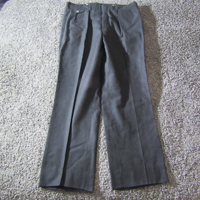 VTG Polo Ralph Lauren Pants Mens 36X31 Pleated Dress Suspender Buttons READ - Image 1 of 4