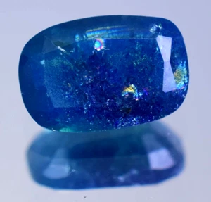 4.20 Ct Natural Ceylon Bi-Color Sapphire Stunning Unheated Certified Gemstone - Picture 1 of 6