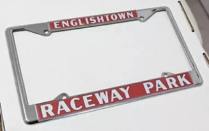 Raceway Park - Englishtown New Jersey License Plate Frame - Dragstrip Gasser - Picture 1 of 3