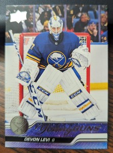 2023-24 Upper Deck Series 1 Devon Levi Young Guns #237 Sabres