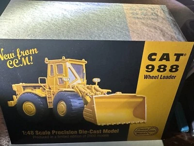 Caterpillar Cat 988 Wheel Loader - CCM 1:48 Scale Diecast Model - Image 1 of 4