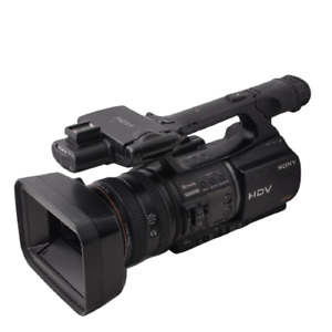 Sony HVR-Z5J HDV Definition Handheld Professional Camcorder Black Good