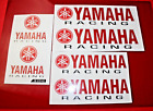 Yamaha Racing Motorrad Aufkleber Set 6 Stk Sticker rot Bogen Logo Stimmgabel Neu