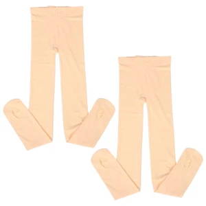 2 Pairs Comfortable Ballet Tights Dance Tights Socks Women Adults Girls - Picture 1 of 12
