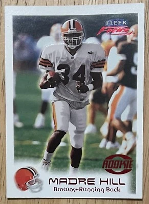 MADRE HILL, RARE ! 1999 FLEER "FOCUS" ROOKIE CARD, 1785/2500, WOW ! - Image 1 of 2