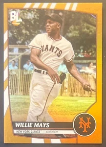 2023 Topps Big League WILLIE MAYS Legendary Gold Foil SSP #304 Giants HOF 1:360 - Picture 1 of 2