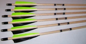 6 MATCHED CEDAR ARROWS 31" - Picture 1 of 12