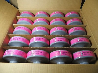 (20X) MSA 10042346 OptiFilter XL Filter Cartridges 495692 - HE/P100 - Image 1 of 4