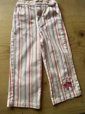 Pantalones a Rayas Rosa Copper Key Talla 6 Foto 1 de 4