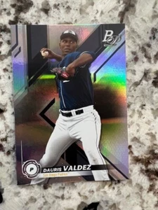 2019 BOWMAN PLATINUM TOP PROSPECTS RC CARD SAN DIEGO PADRES DAURIS VALDEZ TOP37 - Picture 1 of 1