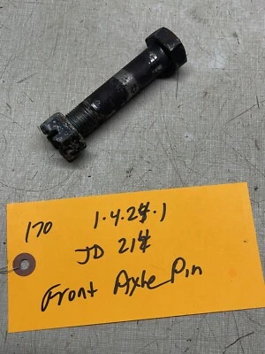 John Deere 214 Tractor Axle Mounting Bolt And Crown Nut - Image 1 of 3
