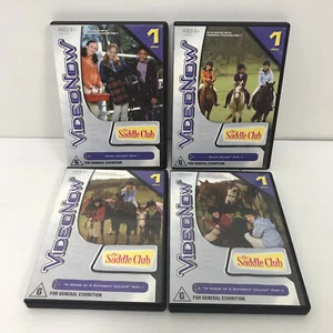 4 x VideoNow PVD The Saddle Club Show Ponies Pt1+2 - A Different Colour Pt 1+2 - Bild 1 von 3
