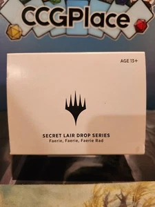 MTG Secret Lair Drop: Faerie, Faerie, Faerie Rad - Traditional Foil Edition - Picture 1 of 2