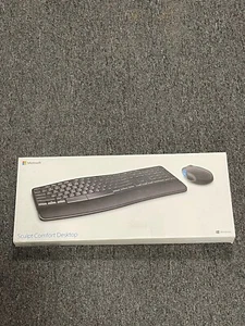 Microsoft Sculpt Comfort Desktop Wireless Keyboard and Mouse - *DEFECTIVE - Picture 1 of 3