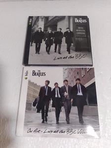 THE BEATLES 4 CD LIVE AT THE BBC "ON AIR" VOLUMES 1 2 COMPLETE W/BOOKLETS - Imagen 1 de 5