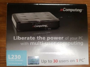 NEW NComputing Access Terminal L230 Up to 30 Users - Picture 1 of 2