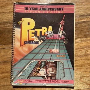Vintage-The Petra Songbook SPIRAL Sheet Music  10th Anniversary Book With photos - Bild 1 von 12