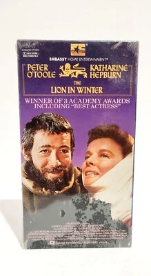 The Lion in Winter VHS Tape Movie Full Screen Katherine Hepburn Peter O'Toole - Image 1 of 4