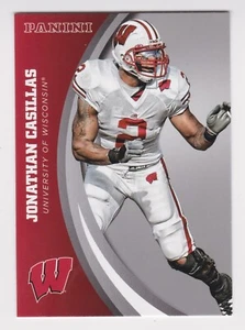 2015 Panini Collegiate Wisconsin Badgers Silver Parallel #19 Jonathan Casillas - Picture 1 of 2