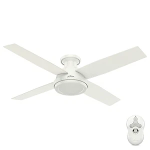 Hunter 52" Dempsey Low Profile Ceiling Fan Modern Contemporary w/ Remote Control - Picture 1 of 1